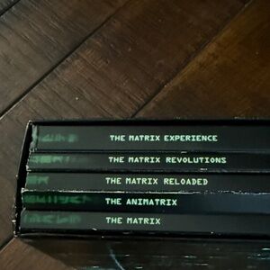 The Matrix DVD Box Set - Black with Green Text
